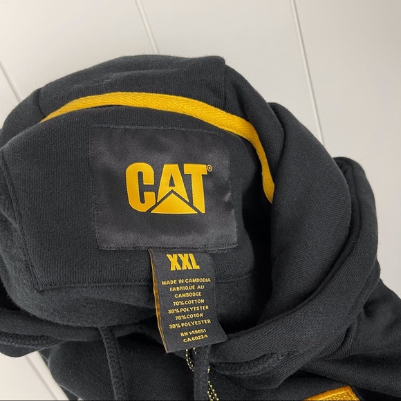 CAT Caterpillar Hoodie Size XXL - Picture 6 of 15